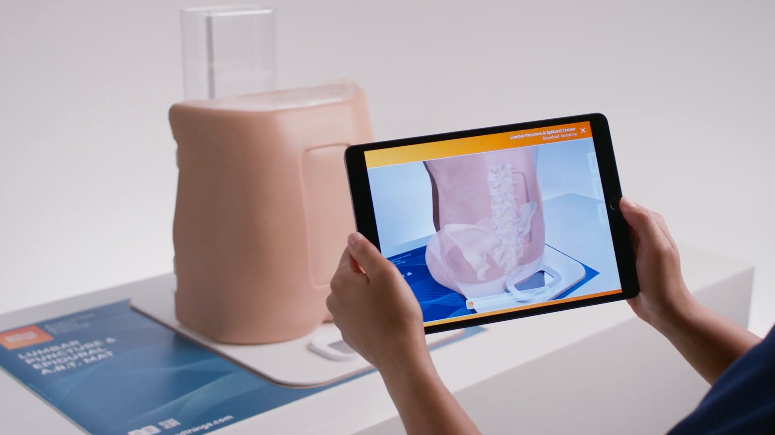 Augmented reality Medical training App